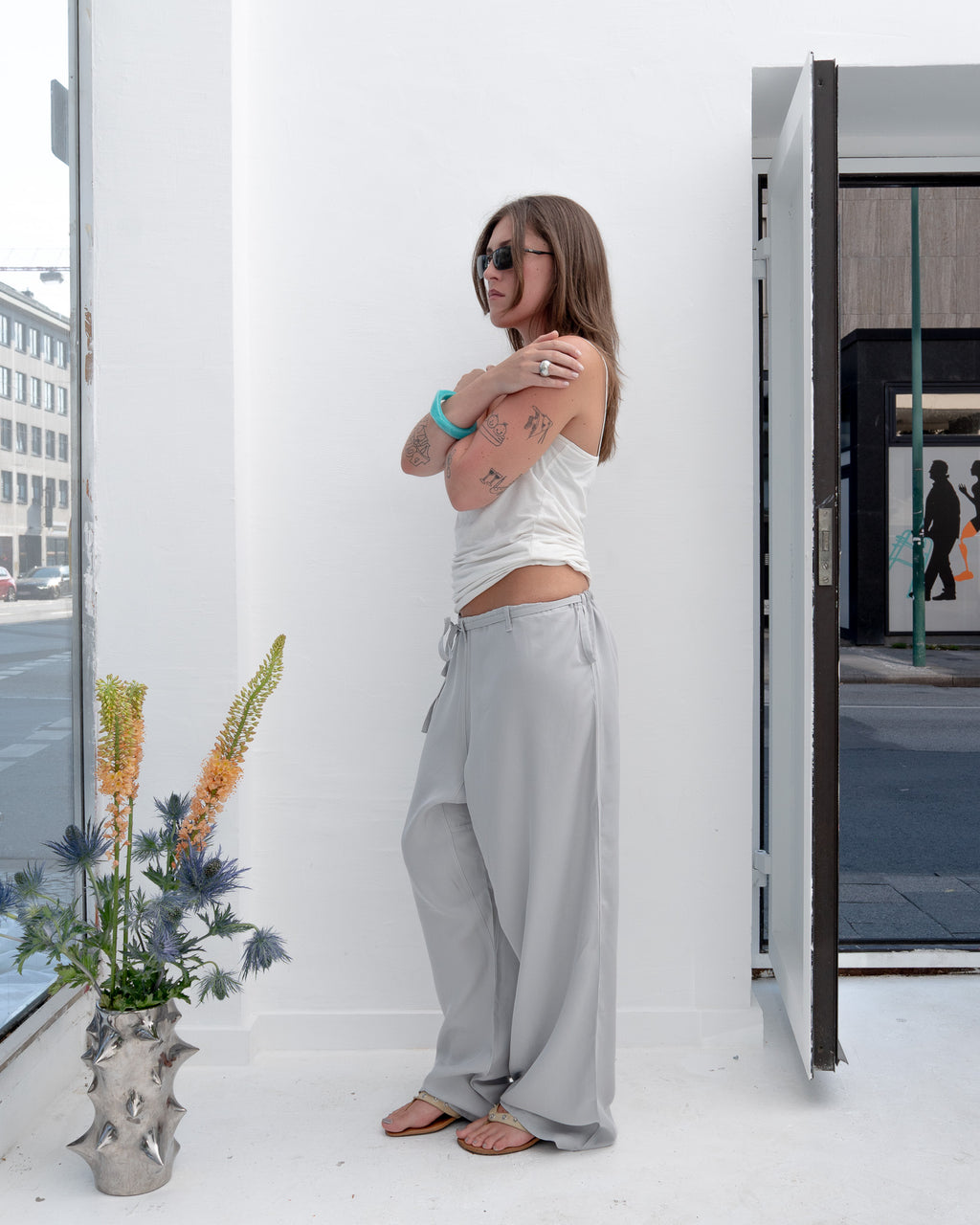 JOU Cut Unisex off white / light grey