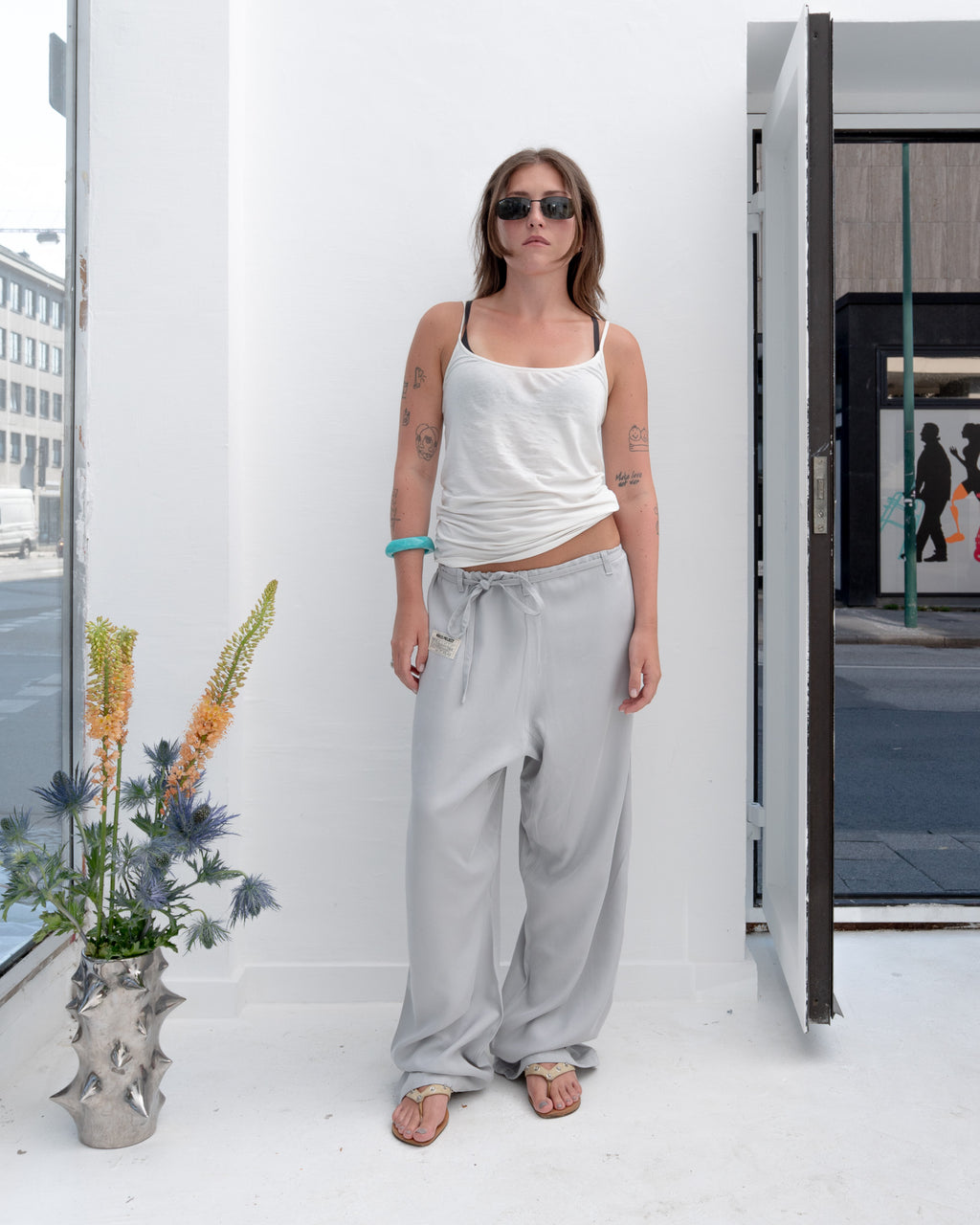 JOU Cut Unisex off white / light grey